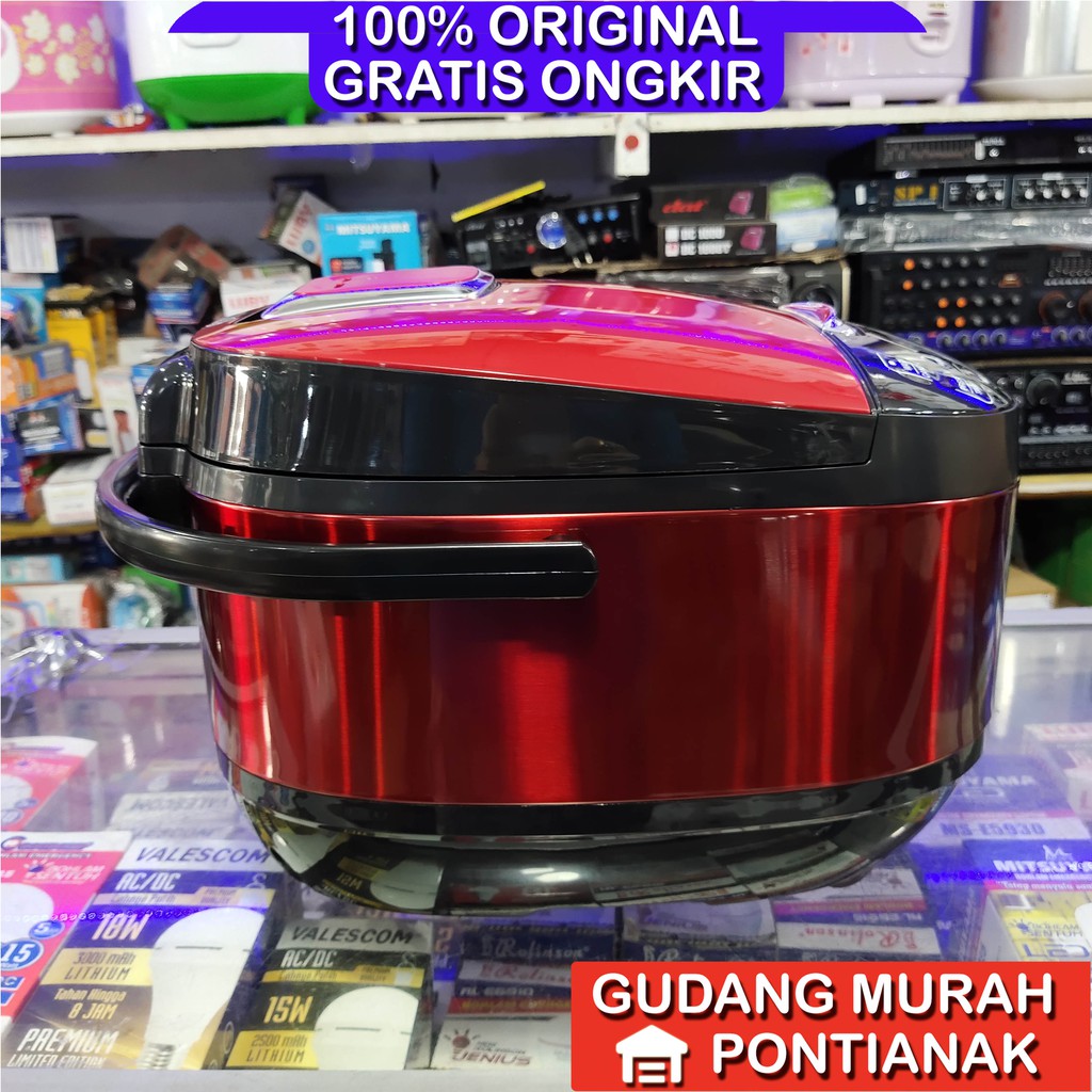 Ricecooker Yong Ma digital SMC 7047 Merah kilat penanak nasi magicom mejikom