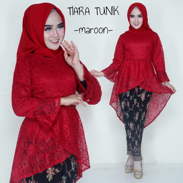 KEBAYA TIARA TUNIK / KEBAYA MODERN / KEBAYA TUNANGAN / KEBAYA WISUDA