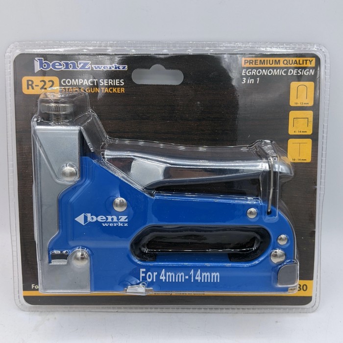 

staples gun tacker benz werkz 3in1/ alat steples tembak hekter stapler