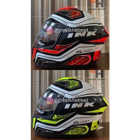 HELM INK CL MAX | HELM INK CL MAX SERI 5 BLACK WHITE RED | HELM INK CL MAX SERI 5 BLACK WHITE YELLOW