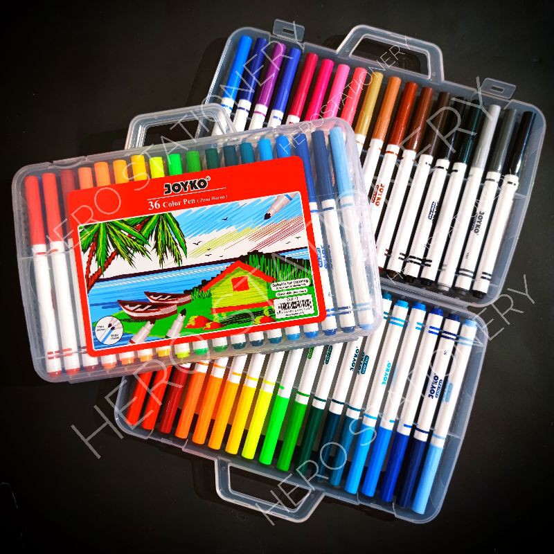 

Joyko color pen pena warna set 36 warna CLP-17