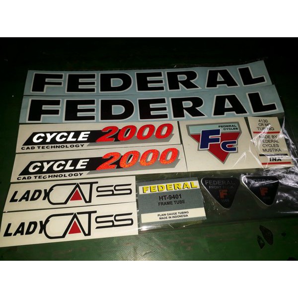 

HEMAT! cutting stiker federal lady cat Garansi