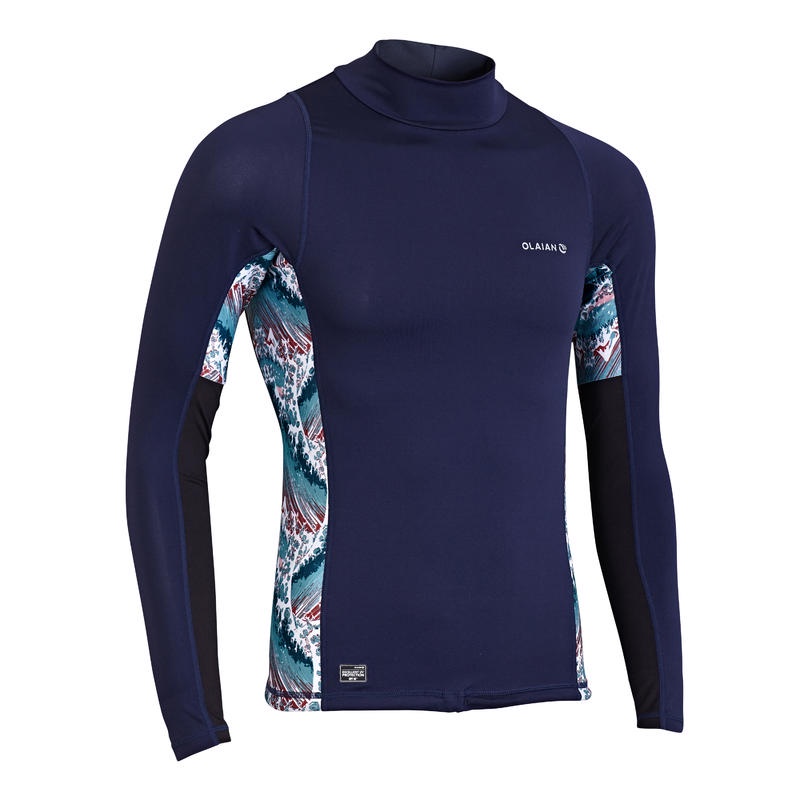 Decathlon Olaian Men Surf Uv Top Navy - 8576161