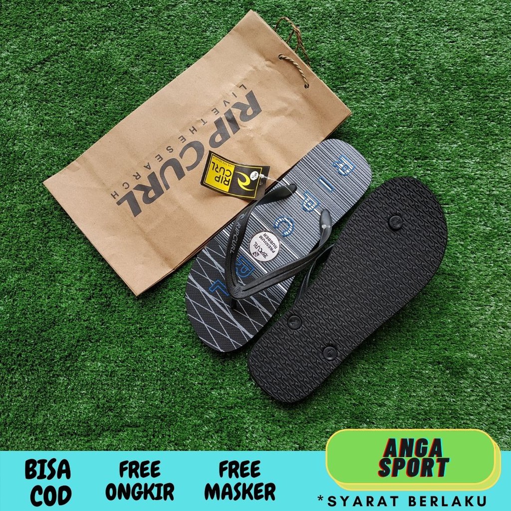 SANDAL RIPCURL PRIA / SANDAL  JEPIT SURFING / SANDAL CASUAL COWOK / SANDAL DISTRO / SANDAL BRANDED