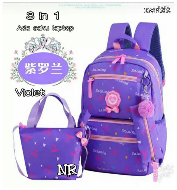 TAS GENDONG BERANAK SAMING Tas anak perempuan