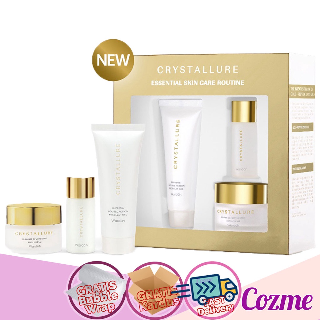 WARDAH Crystallure Essential Skin Care Routine