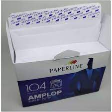 

Amplop Putih Polos - Airmail Paperline 104 - Putih Polos