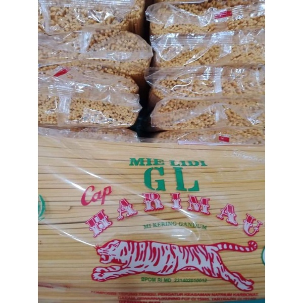 

mie lidi atau mie gomak Medan