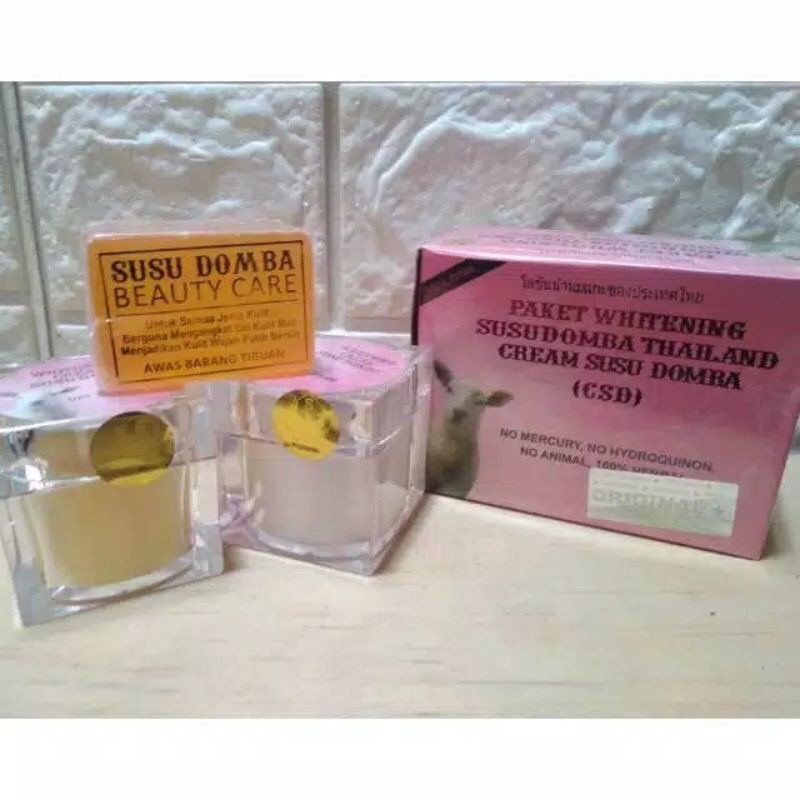 - CSD ORIGINAL / CREAM SUSU DOMBA/HOLOGRAM ORIGINAL(TUTUP POT EMBOS ORIGINAL)