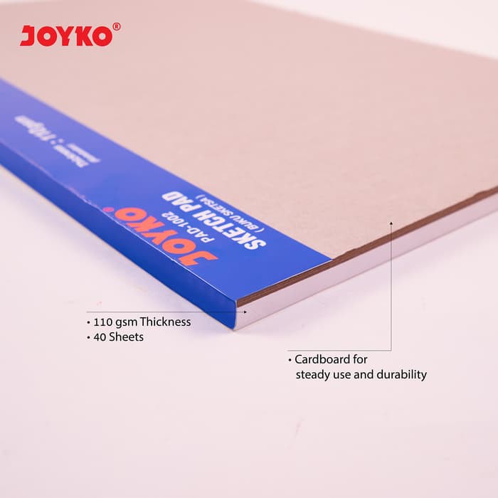 Sketch Pad Buku Gambar &amp; Sketsa Joyko Pad-1002 A3 110 gsm 40 lembar Sheets