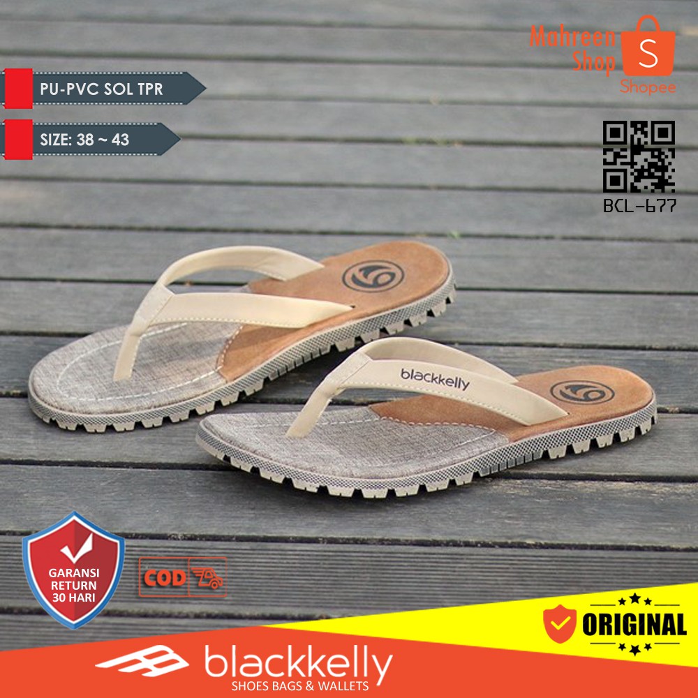 Sandal Flip Flop Pria Sandal Casual Pria Original Blackkelly | BCL 677