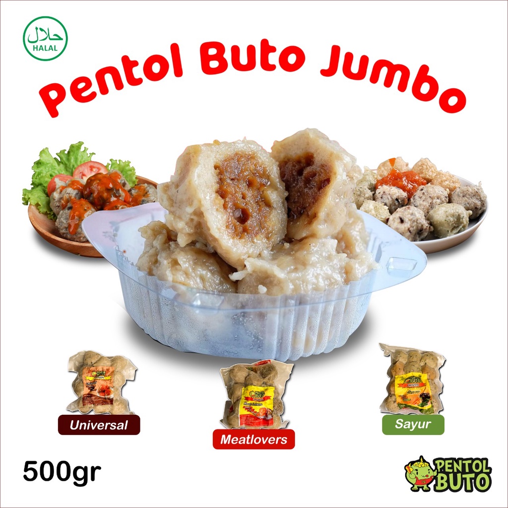 

PENTOL BUTO FROZEN JUMBO ENAK// Pentol jumbo murah// pentol bakso// pentol besar// pentol mercon// pentol mini oseng// pentol mercon frozen// baso aci// baso murah// baso viral// baso tulang rungu// bakso aci// makanan cepat saji// makanan murah//