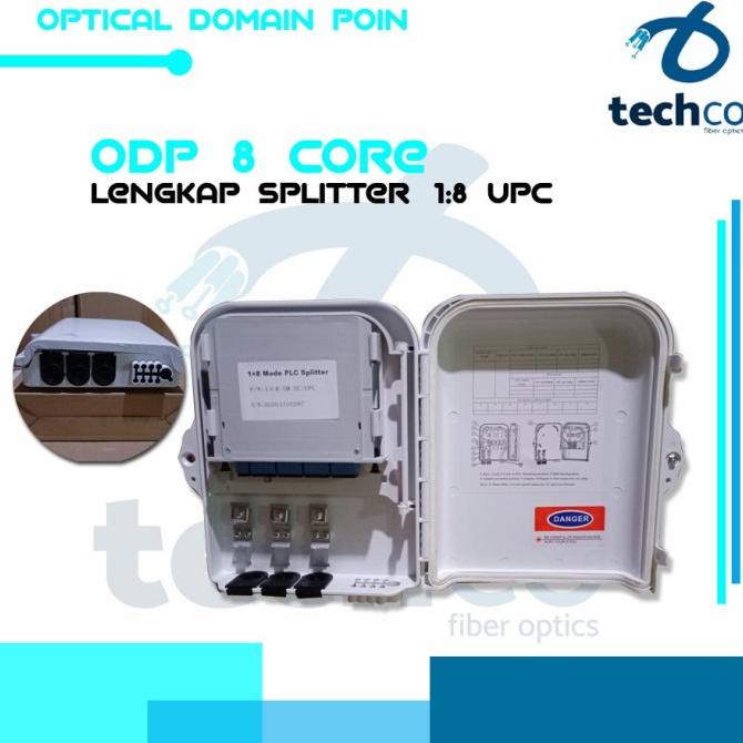 Odp 8 Core/Odp/Odp 8Core Lengkap Splitter 1:8 Upc/Odp 8C