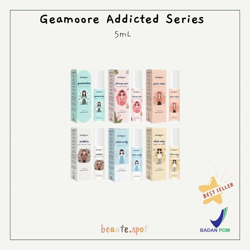 [READY] GEAMOORE ADDICTED SERIES PERFUME 5ML