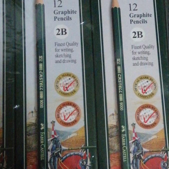 

~^~^~^] pensil 2b faber castell original