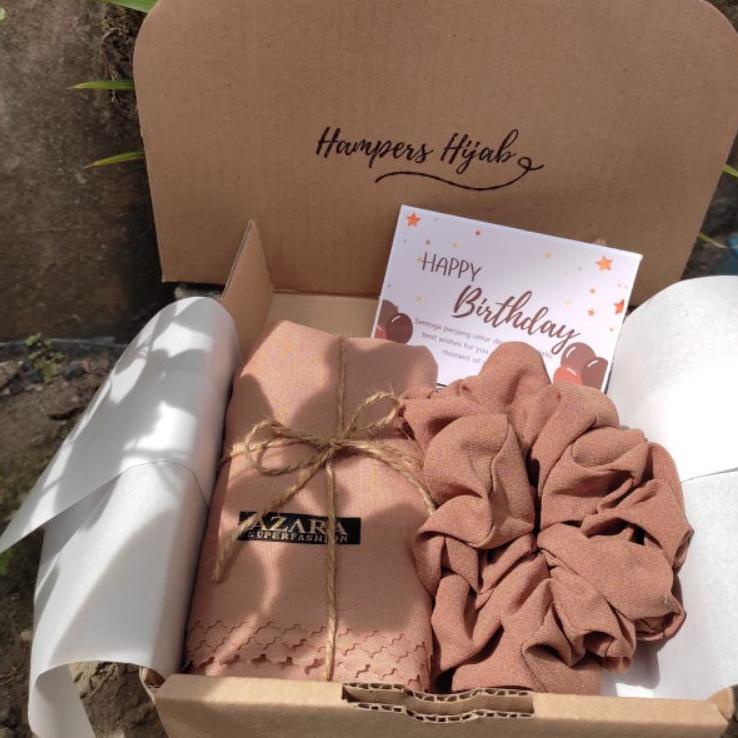 

ㅐ Hampers/kado ulang tahun/kado ulang tahun wanita/gift box/ 2PC VOAL ニ