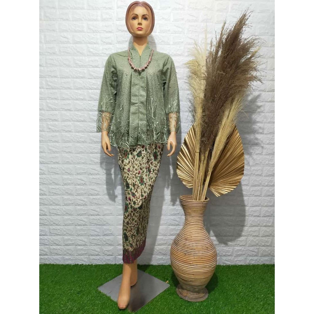 UPDATE BARU..! Setelan Kebaya Modern Wanita Muslim Tulle Varian Warna Lain nya