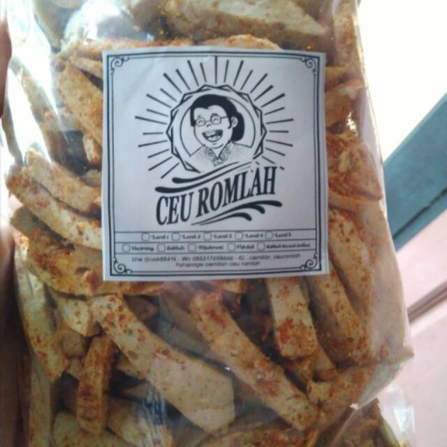 

Stik basreng 1 KILO pedas asin sudah matang Murah Bandung