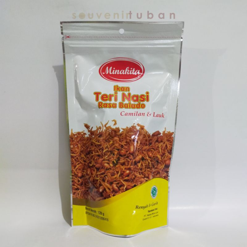 

Teri Nasi Balado Minakita 120gr