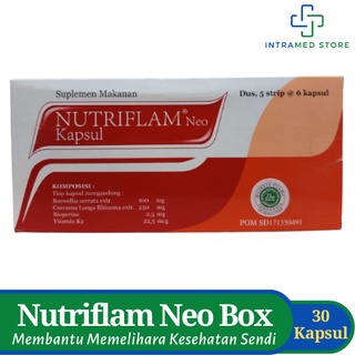 Jual Nutriflam Neo Box isi 30 Kapsul - Memelihara Kesehatan Sendi