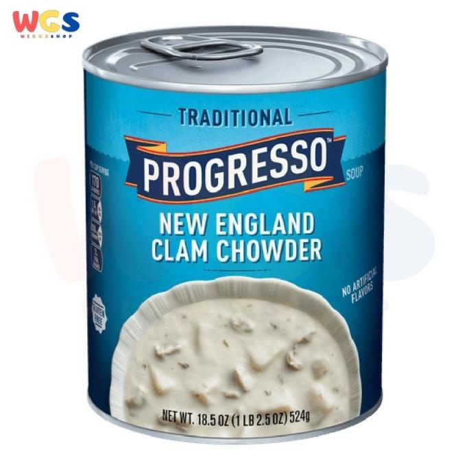 

[COD] Traditional Progresso New England Clam Chowder Soup Gluten Free 524g [COD]