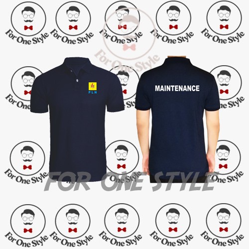 POLO SHIRT PLN MAINTENANCE CREW - KAOS POLO CREW PLN MAINTENANCE - POLOSHIRT PLN CREW