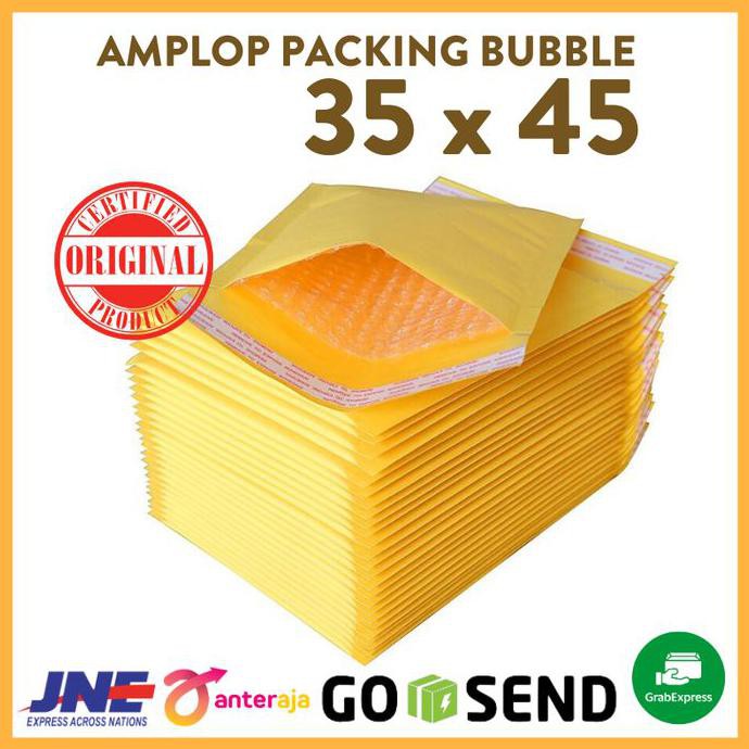 

TERMURAH 35 X 45 Amplop Packing Bubble Wrap Online Shop / Packaging Kemasan