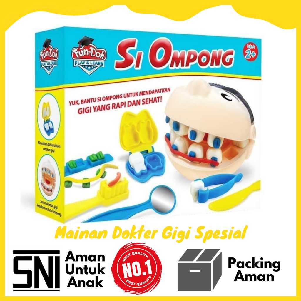 Mainan Dokter Gigi / Mainan Anak Dokter Dokteran / Mainan Dokter / Mainan Dokter Dokteran Lengkap