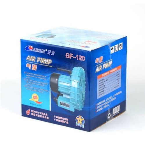 Resun GF-120 GF 120 Air Blower Pompa Udara Aerator Kolam Ikan