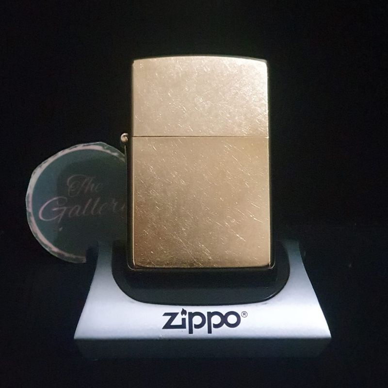 ⭐⭐⭐⭐⭐ 207G ORIGINAL ZIPPO GOLD DUST CASE / CASING ONLY