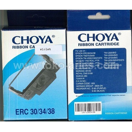 

CHOYA RIBBON CARTRIDGE ERC 30/34/38