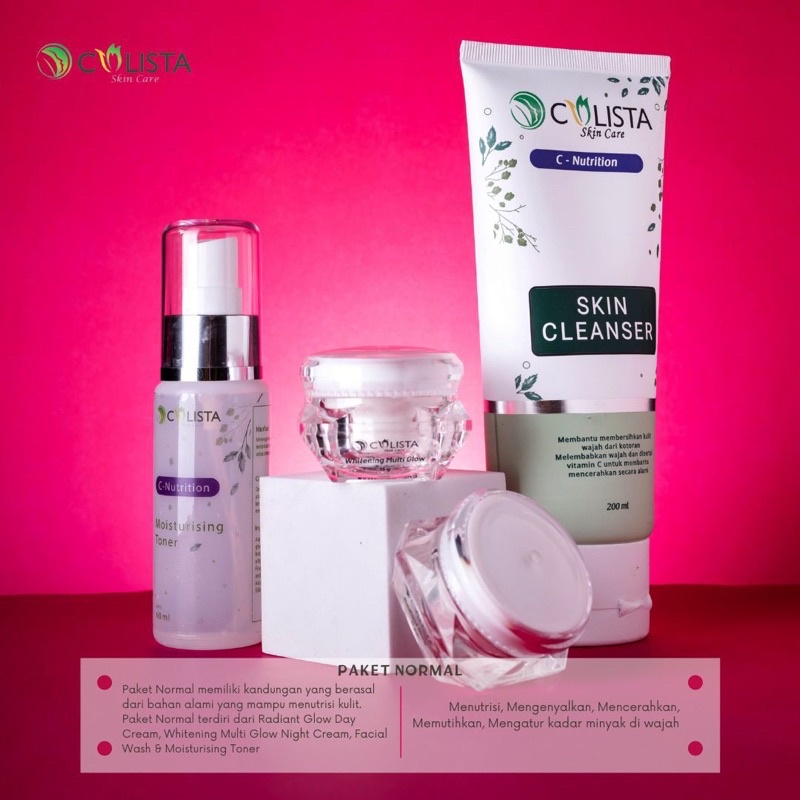 Paket Normal Colista Skin Care BPOM