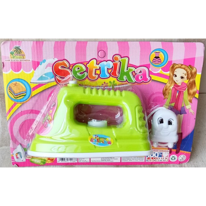 Mainan Setrika Anak OCT 242 Alat Gosok Baju