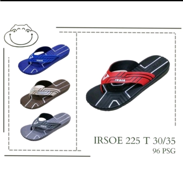 SANDAL KARET ANAK LAKI LAKI IRSOE 225 M UKURAN 24-35//SANDAL JEPTI PRIA/SANDAL MURAH/SANDAL/FHASION PRIA