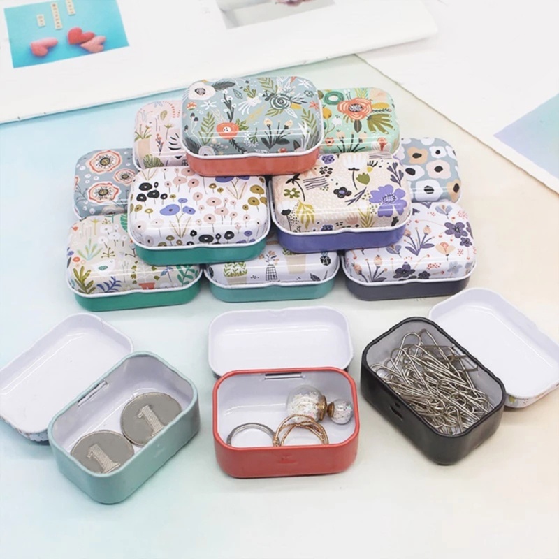 Tempat Penyimpanan Dengan Tutup Motif Kartun Mermaid Untuk Barang