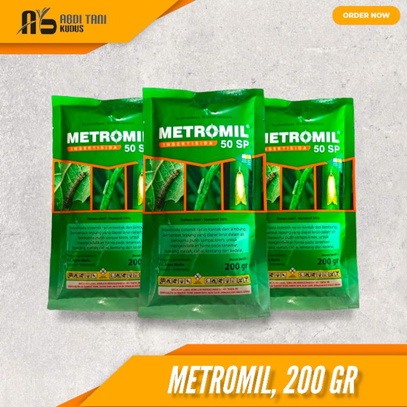 INSEKTISIDA METROMIL 50 SP 200 GR
