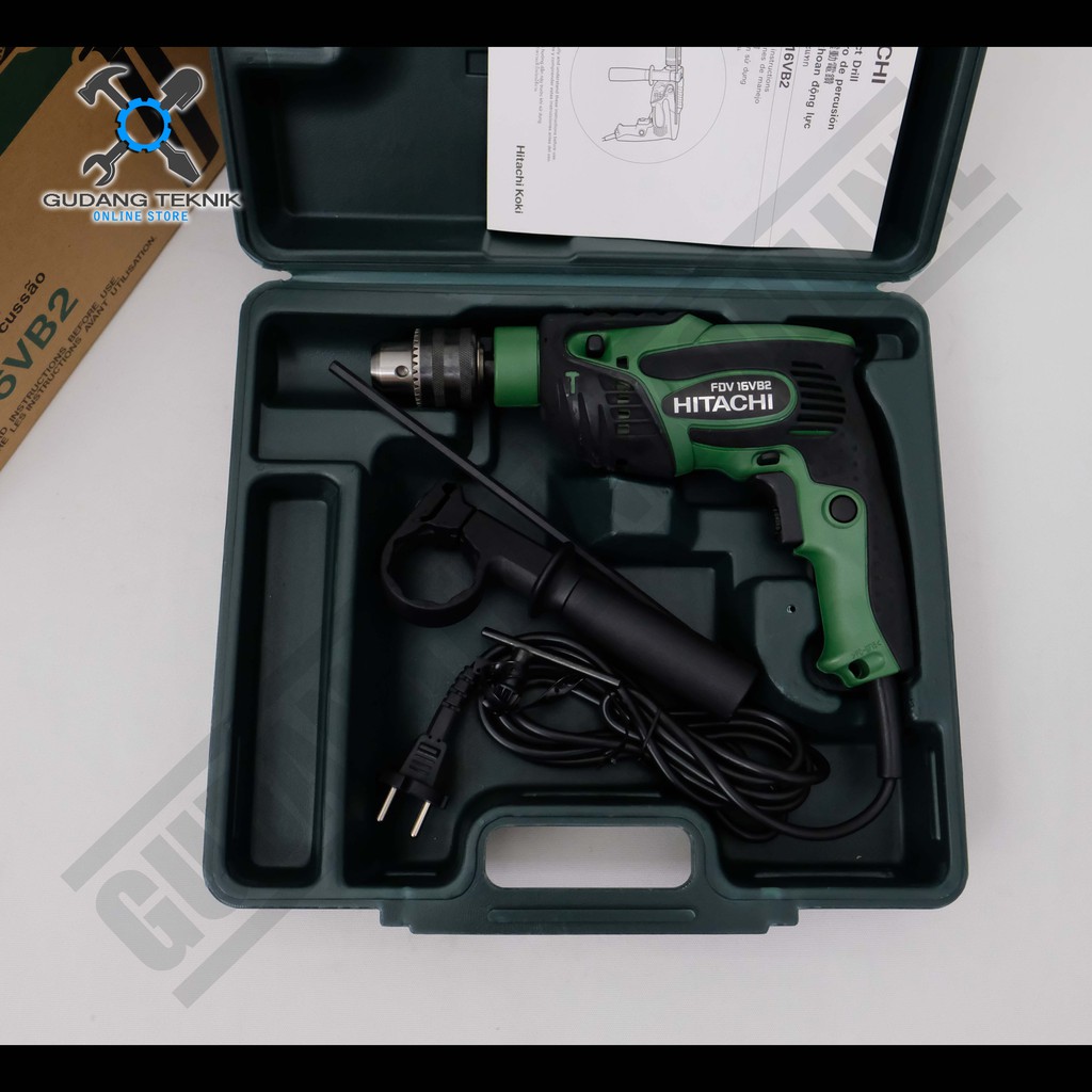 Mesin Bor Beton 16mm Hitachi FDV 16VB2 - Impact Drill 16 mm - Mesin Bor Listrik