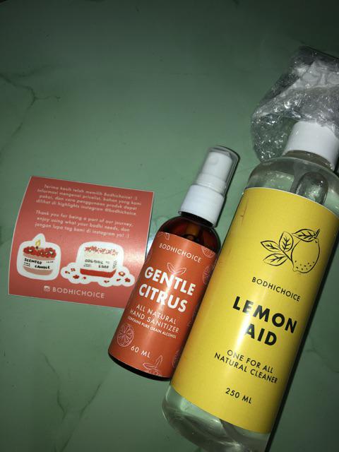 Bodhichoice Lemonaid - Multi-purpose One For All Natural Cleaner Untuk Perabotan Rumah Tangga