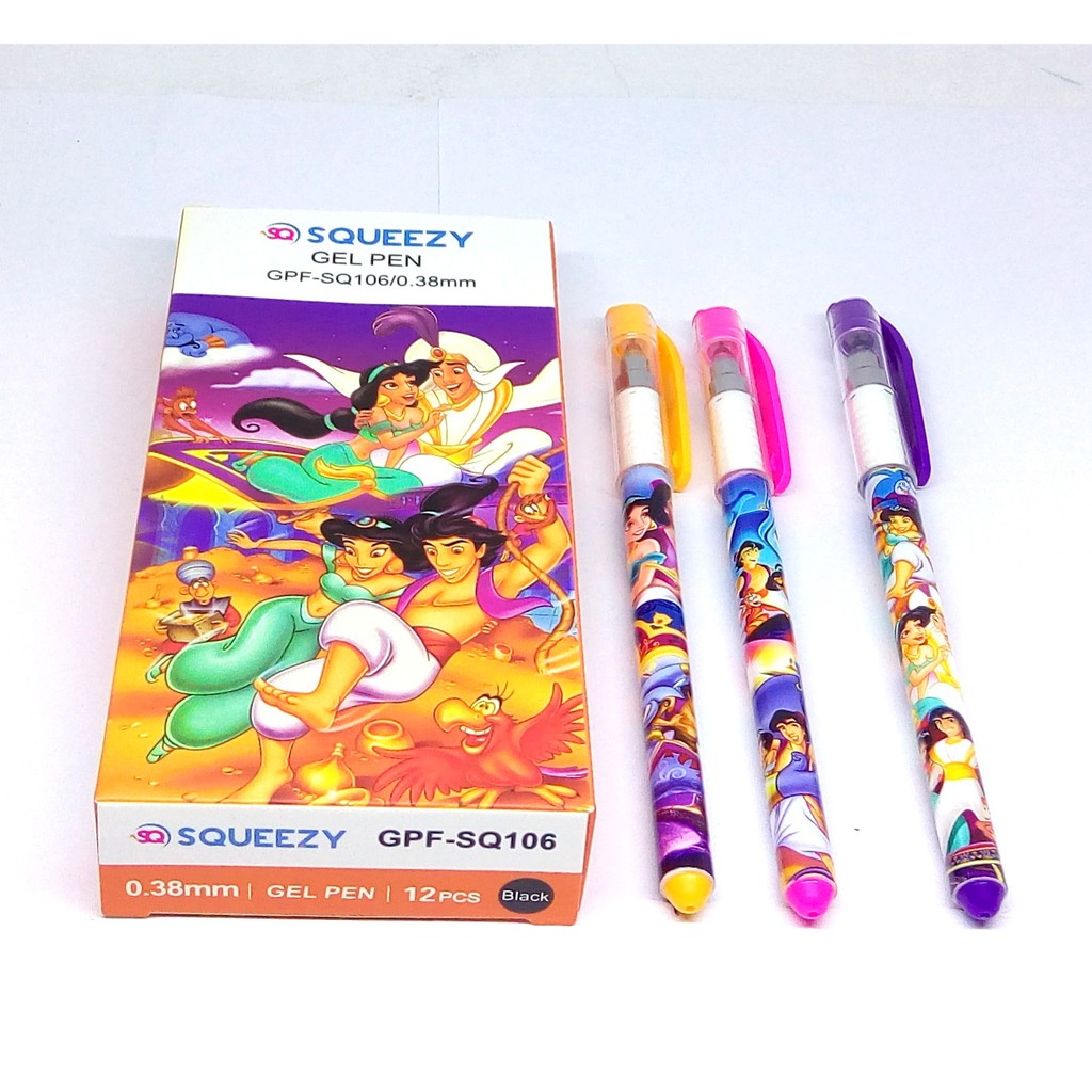 

Pulpen Gel Squeezy GPF-SQ106 - 0.38 mm
