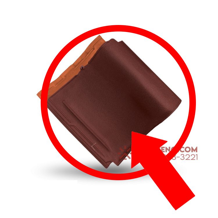 Genteng Keramik M Class Badan Utama Warna Cooper Kw 1