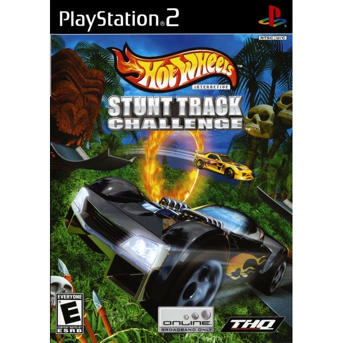 DVD Kaset Game PS2 Hot Wheels Stunt Track Challenge