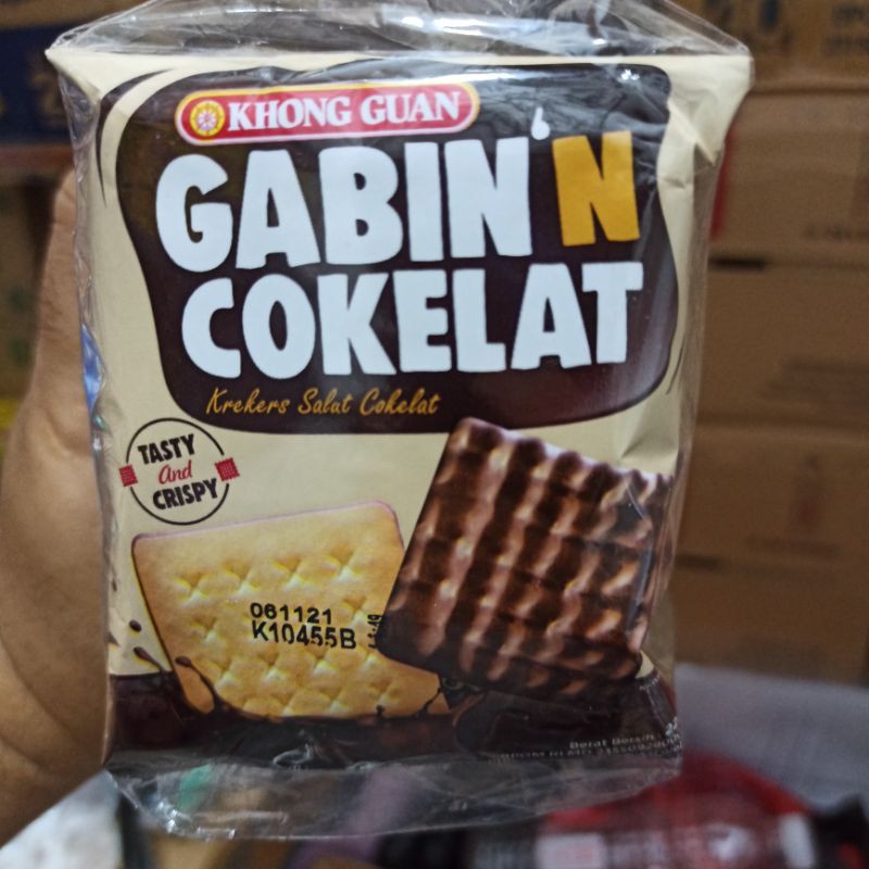 Biskuit Gabin Cokelat Salut Khong Guan Krekers Malkist 22g