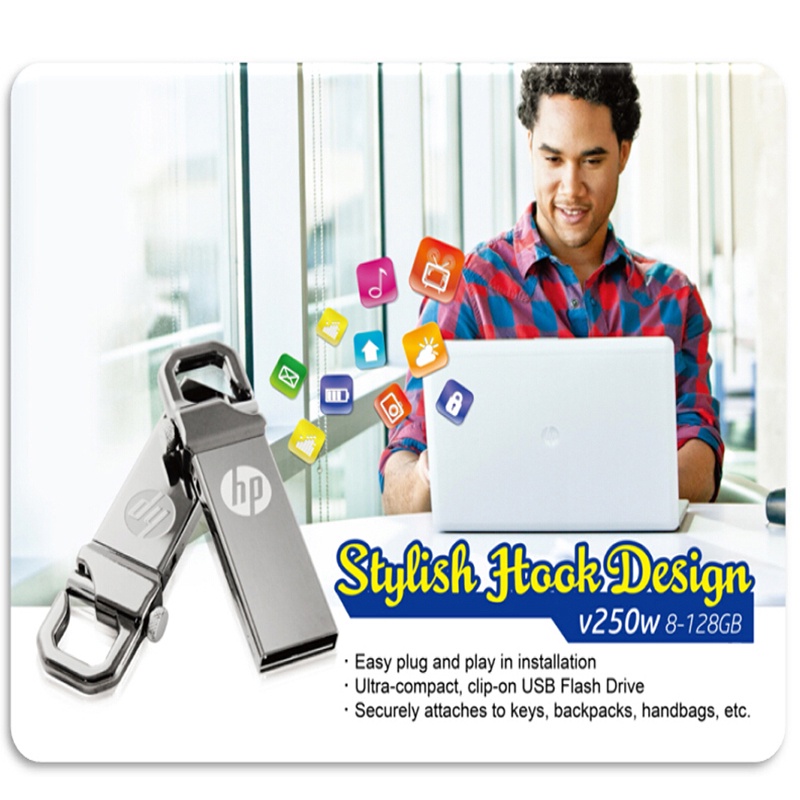 Hewlett-Packard Hp Tiger Buckle Flash Drive 4GB / 8GB / 16GB / 32GB / 64GB / 128GB / 256GB / 512GB / 1TB / 2TB USB3.0