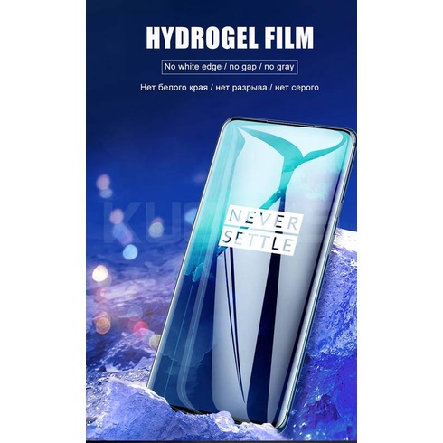 2pcs Pelindung Layar Hydrogel 1100d Untuk Oneplus 7t / 7 Pro / 7 / 7t Pro / 6t / 6 / 5t / 5 / 8 / 9t Pro