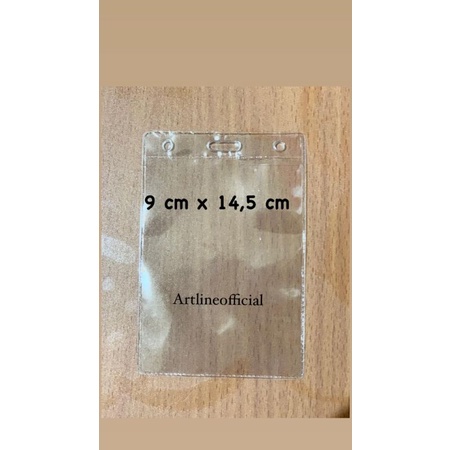 

Kantong Plastik Mika Cover Nametag Panitia / ID CARD Uk. 9 x 14,5 cm | 1 pack ( 100 pcs)