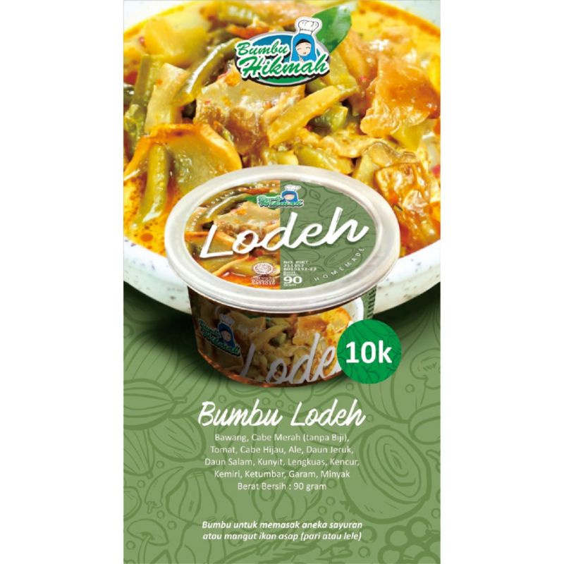 

Bumbu Hikmah LODEH NON-MSG