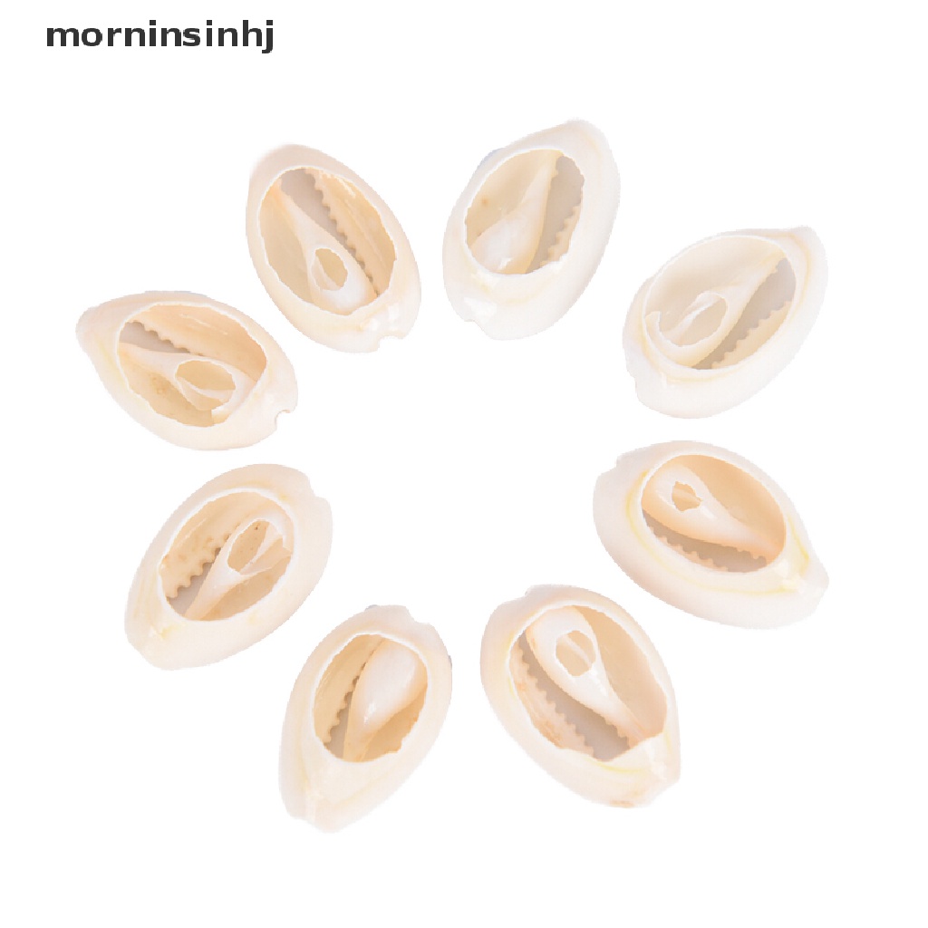 50pcs Liontin Kulit Kerang Mornin Natural Untuk Diy Perhiasan