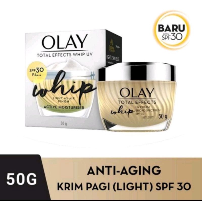 Olay Total Effects Whip Uv Active Moisturiser Spf 30 50 Gr