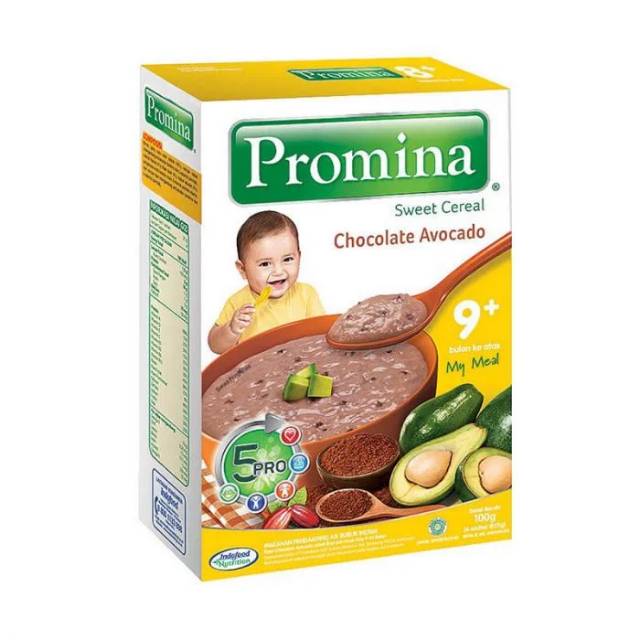 Promina Bubur Tim Bayi 100gr 5 Rasa 8+ Bulan 9+ Bulan (Salmon, ati , ayam kampung, daging, chocolate avocado)