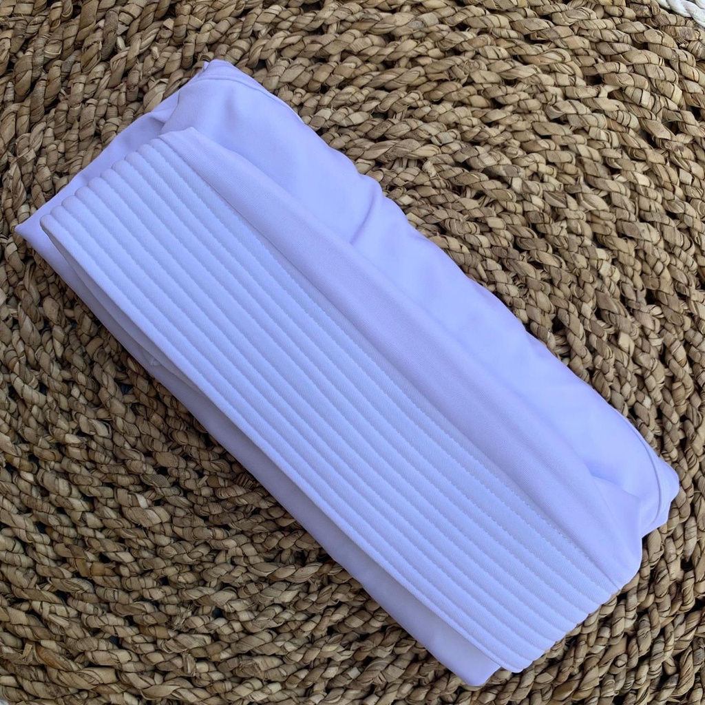 JILBAB ELNIFA SERUT POLOS Part 1-Putih